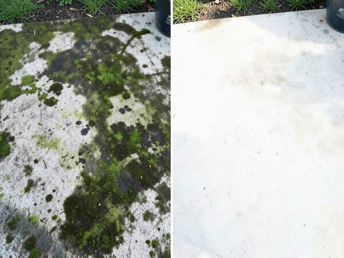 Patio Moss Removal